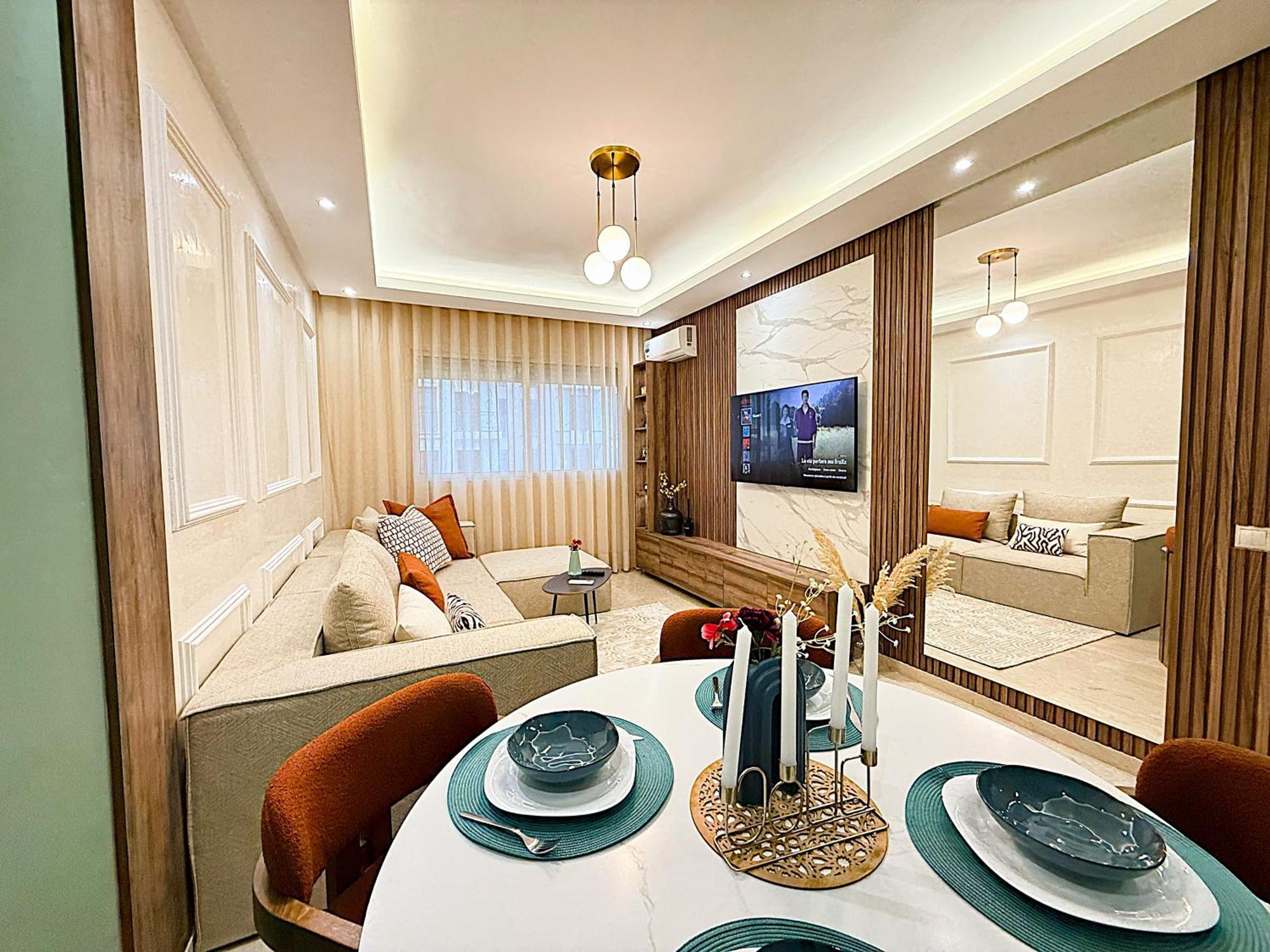 Cosy Greeny 3 Bdr - Downtown Near Oasis Train And Tramway الدار البيضاء المظهر الخارجي الصورة