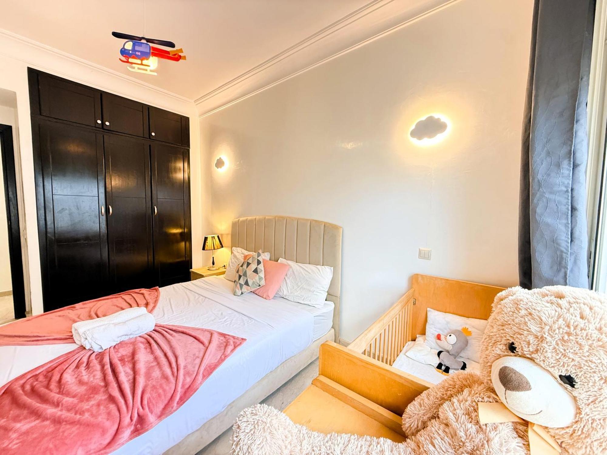 Cosy Greeny 3 Bdr - Downtown Near Oasis Train And Tramway الدار البيضاء المظهر الخارجي الصورة