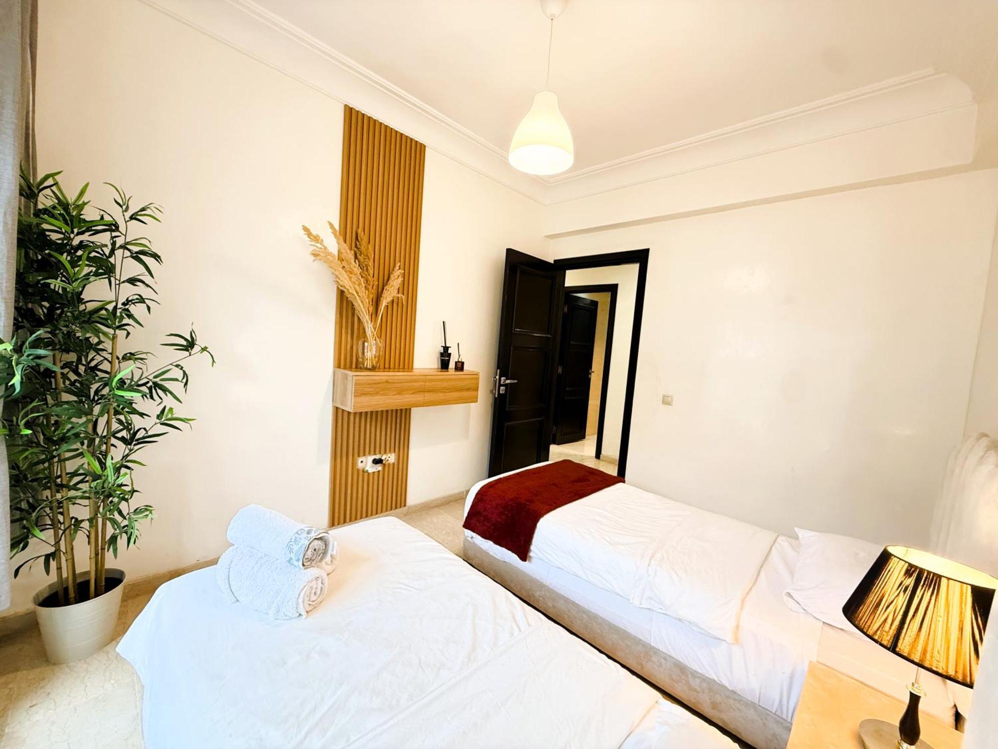 Cosy Greeny 3 Bdr - Downtown Near Oasis Train And Tramway الدار البيضاء المظهر الخارجي الصورة